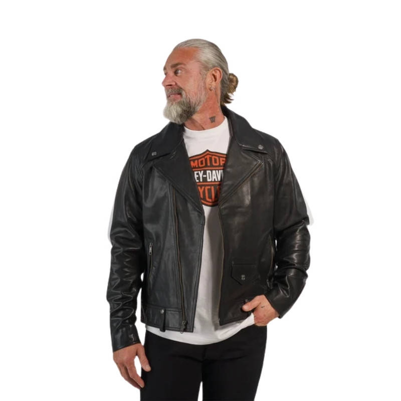 Men's Motorbreath Leather Jacket - S