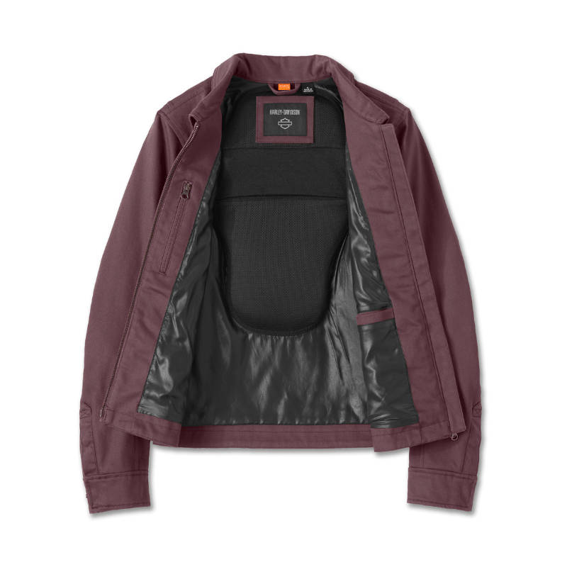 Women's H-D Gas Station Textile Riding Jacket - M