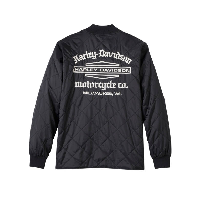Men's Old English Stacked Bar & Shield Jacket - 2XL