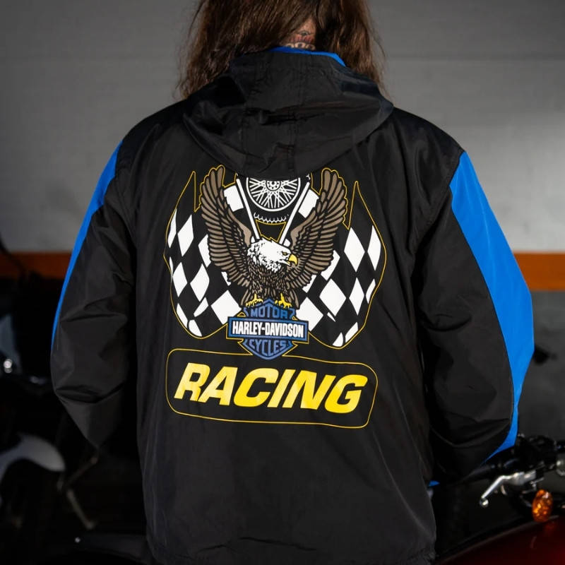 Men's Dual Sport Reversible Anorak Jacket - S