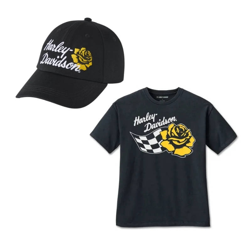 Rose Racer Adjustable Baseball Cap