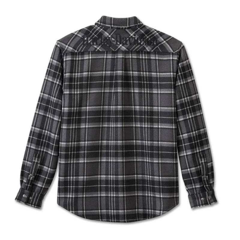 Men's Premium Overshirt - Plaid - 2XL