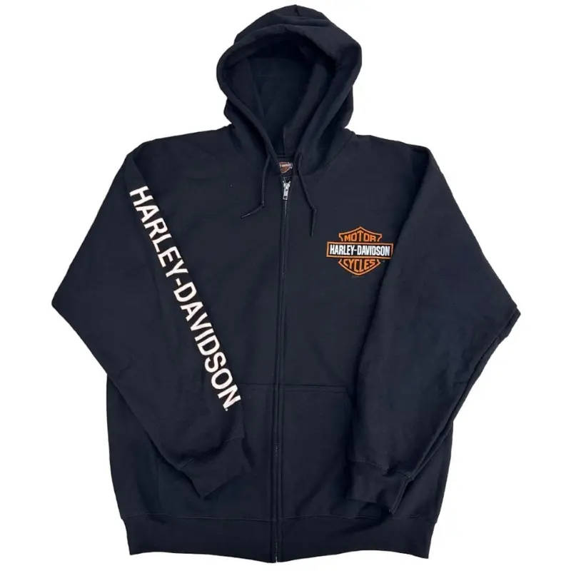 Mens Bar & Shield Dealer Hoodie - M