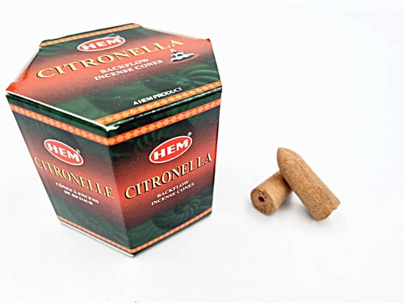 Hem Citronella Backflow Incense Cones (Pack Of 40)
