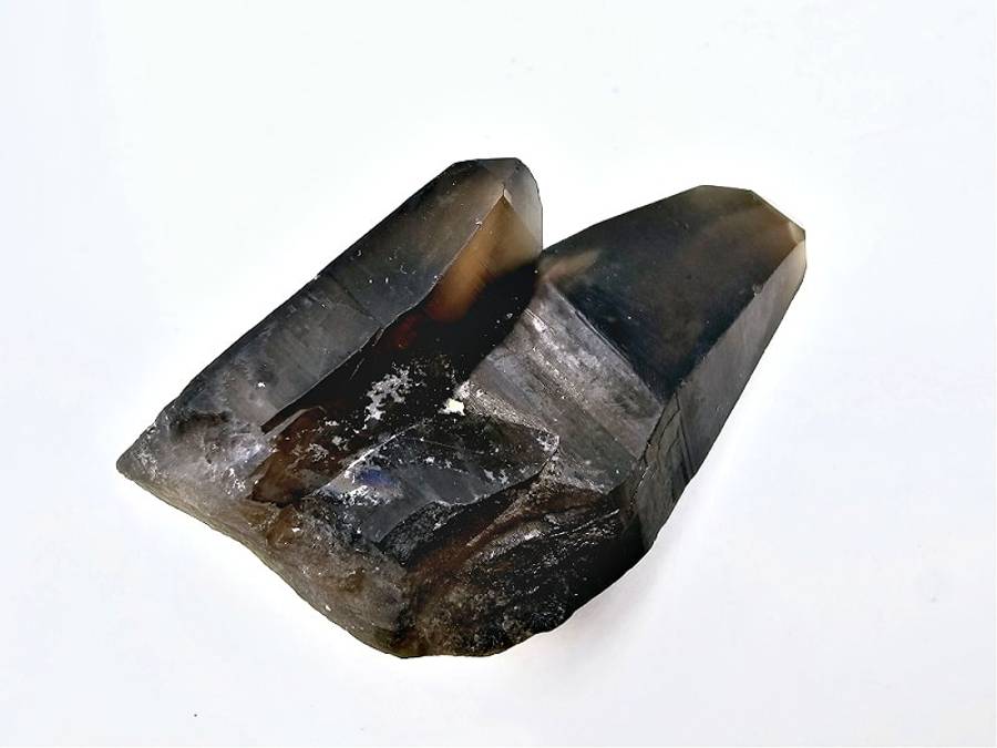 Smoky Quartz Point Rough E (72g) Twin