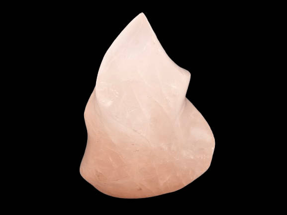 Rose Quartz Flame Sculpture C (386g)
