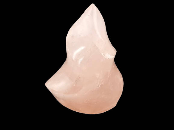 Rose Quartz Flame Sculpture C (386g)