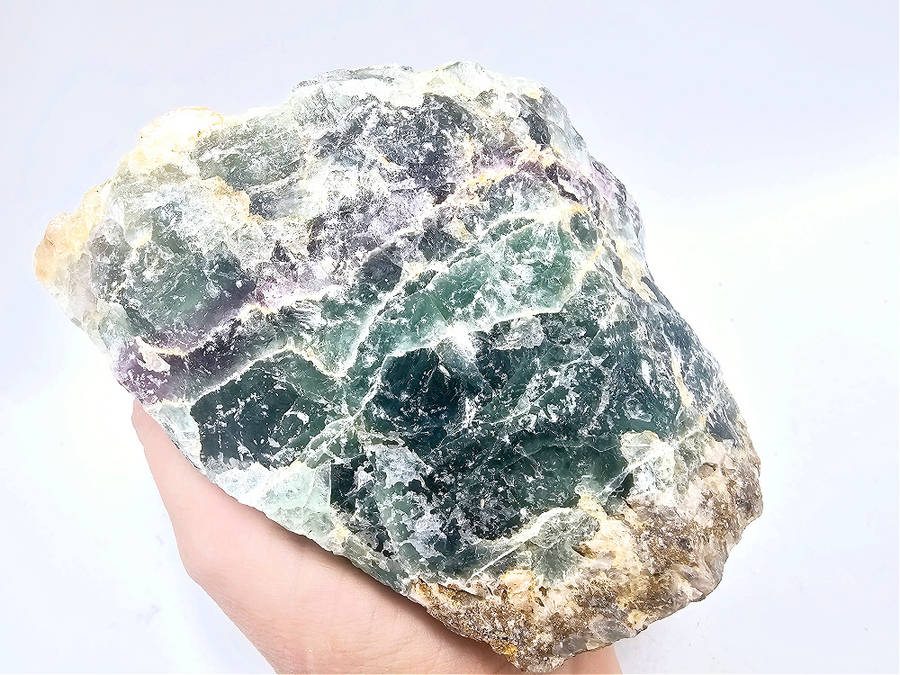 Rainbow Fluorite Chunk A 1.5Kg