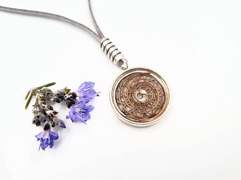 Mandala Orgonite Necklace
