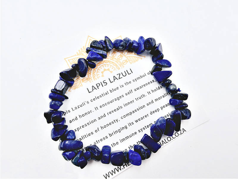 Lapis Lazuli Chips Bangle