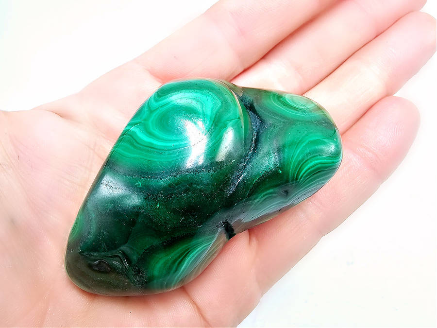 Green Malachite Polished Freeform A (133g)