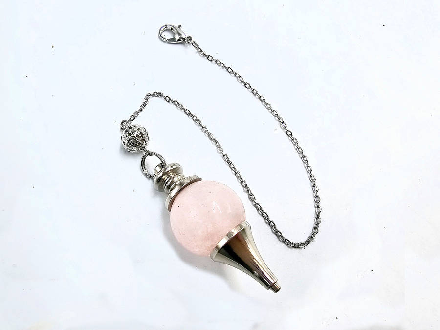 Rose Quartz Round Pendulum