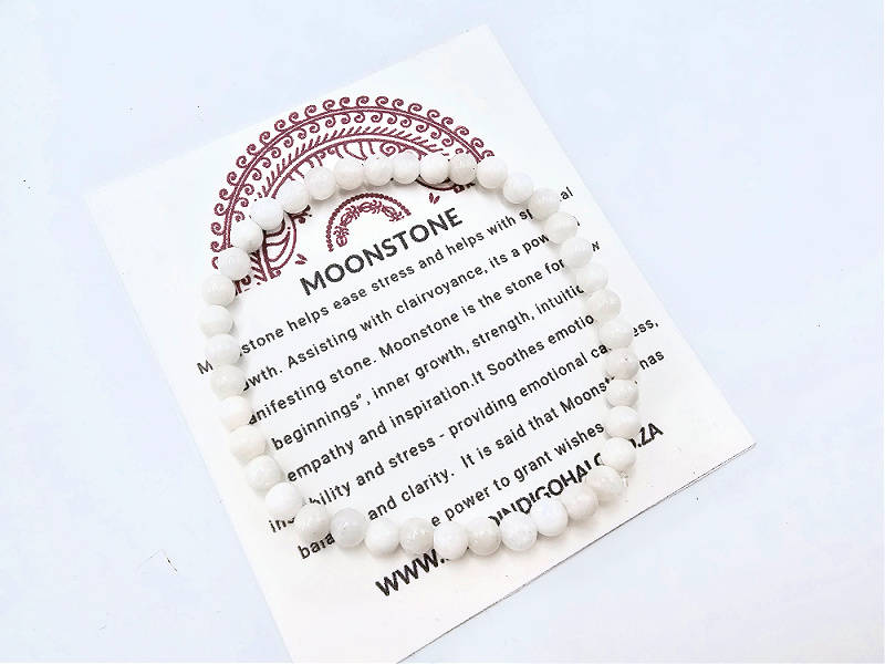 Moonstone Bangle (4mm)