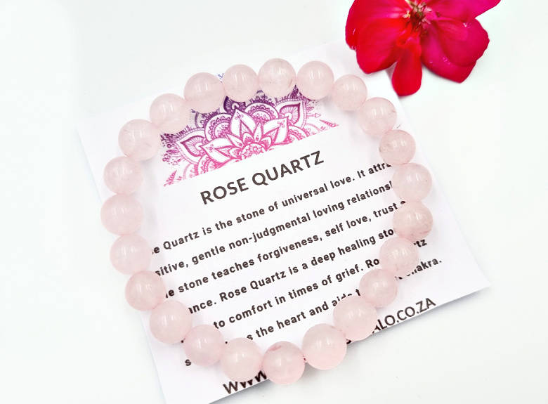 Rose Quartz Bangle (8mm)