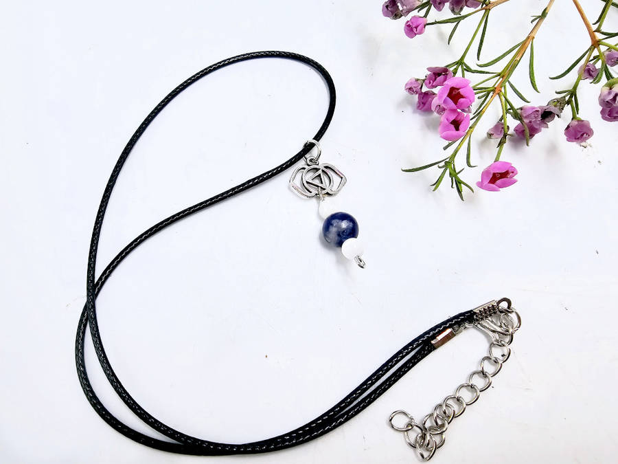 Third Eye Chakra Necklace - Sodalite