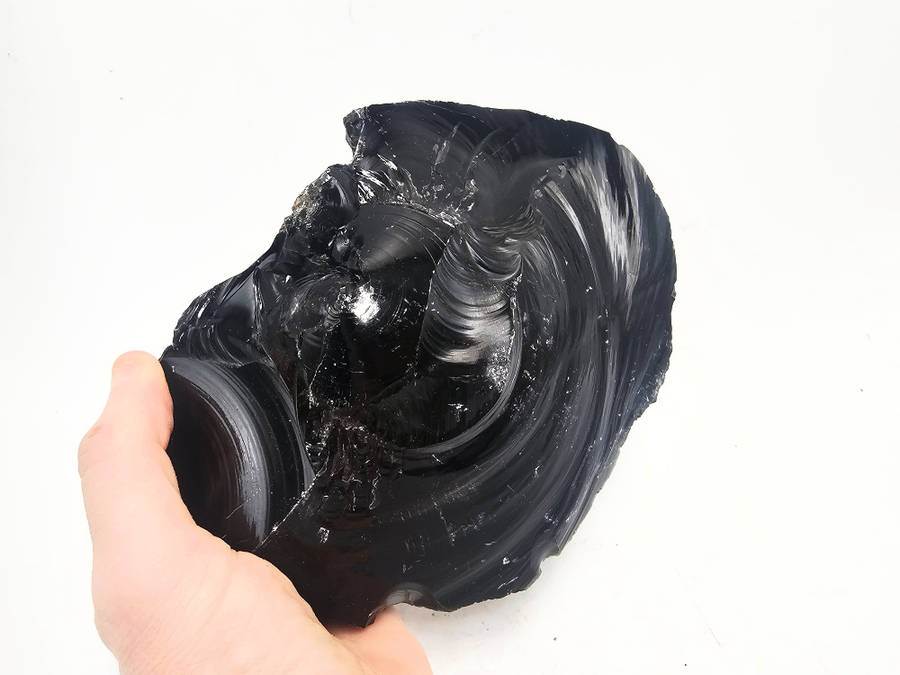 Black Obsidian Rough Large D (1.6kg)
