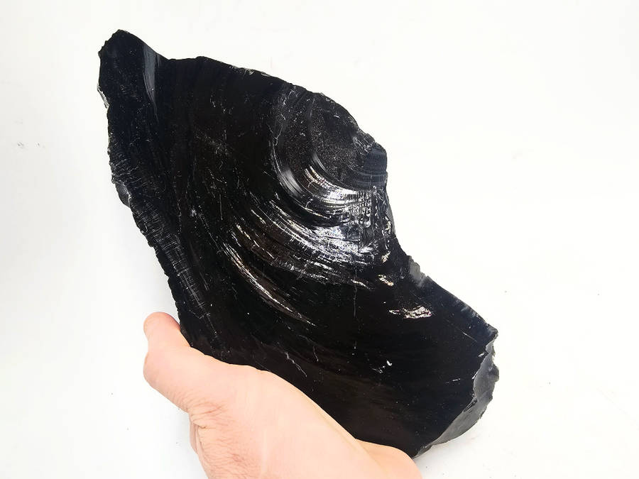 Black Obsidian Rough Large H (1.73kg)