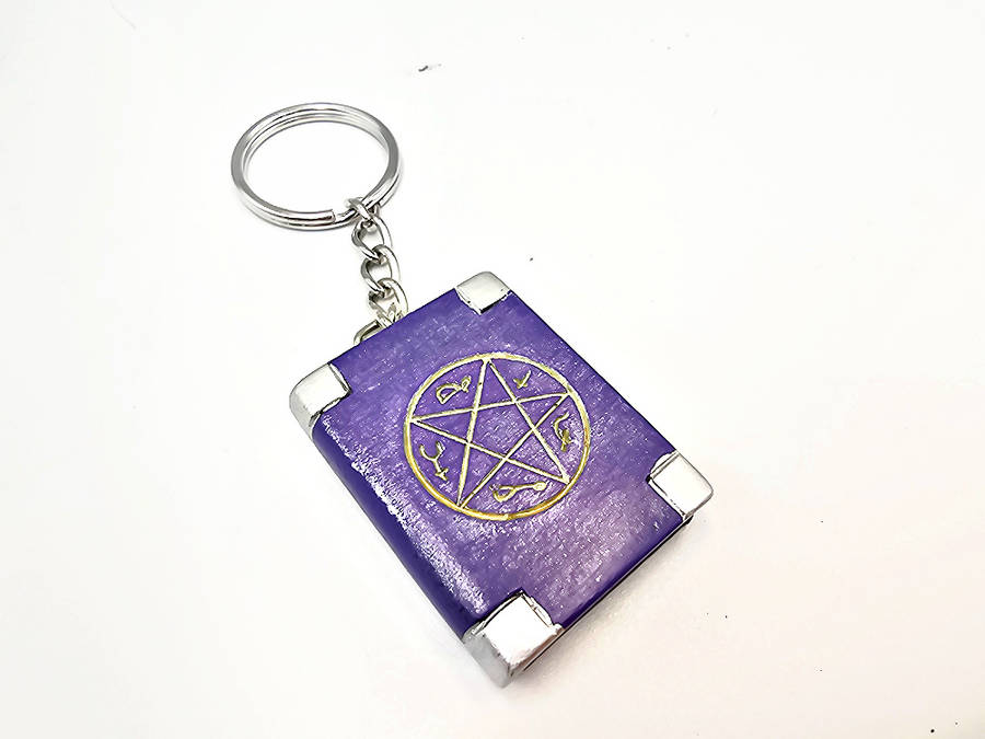 Book of Spells Keyring (4.5cm)