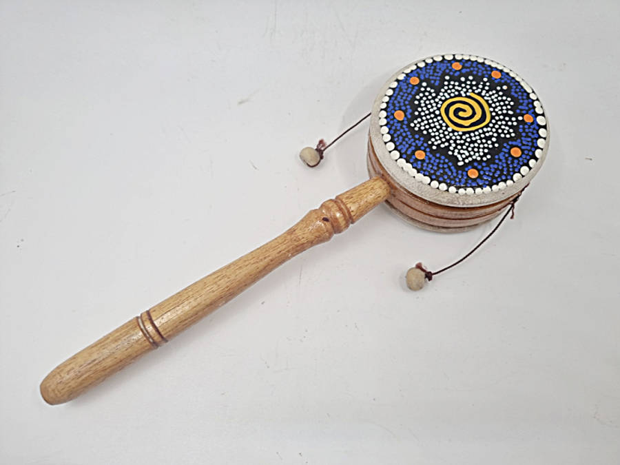 Den-Den Daiko (Japanese Hand Drum Rattle)