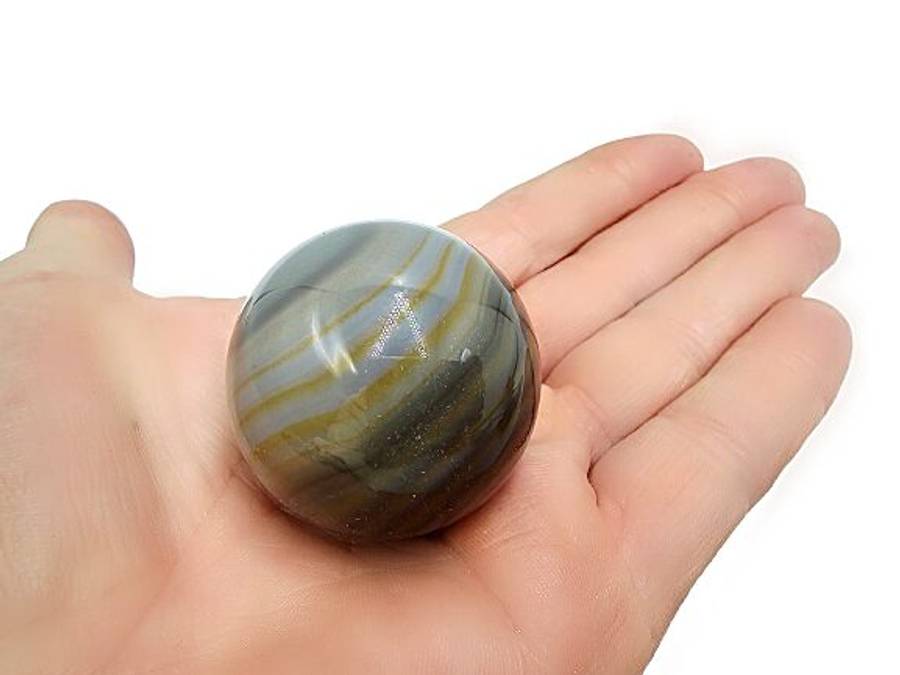 Banded Agate Sphere (3.5cm)