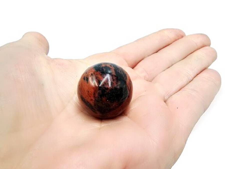 Mahogany Obsidian Sphere (2.5cm)