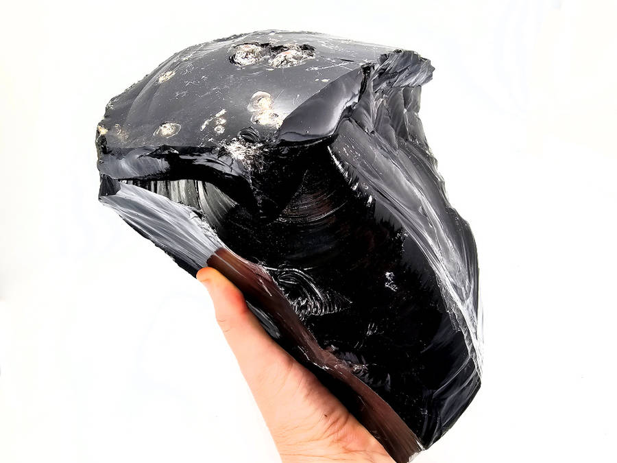 Black Obsidian Rough Large C (5Kg)