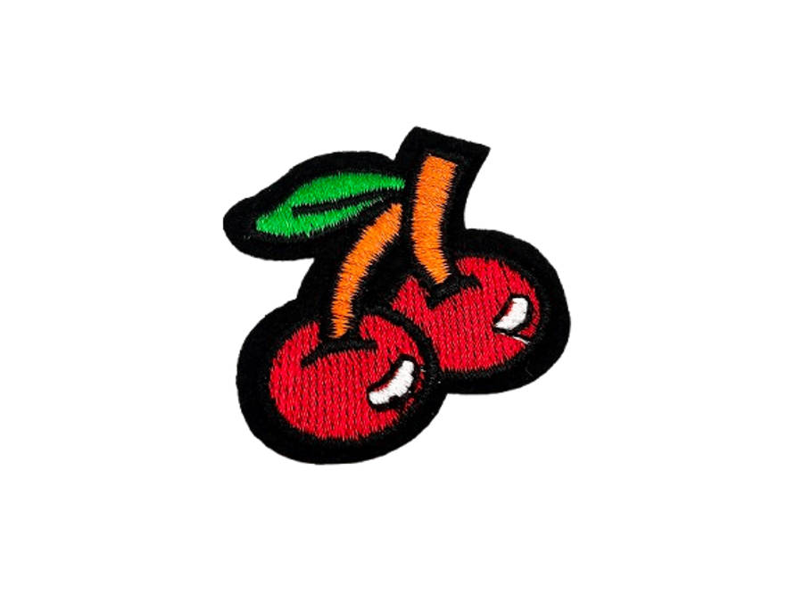 Iron on Patch - Cherry (5cm)
