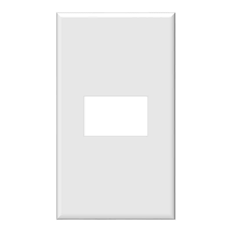 Wall Plate 120 x 70 | 1 Slot Blank | SA 2x4 | HTECH