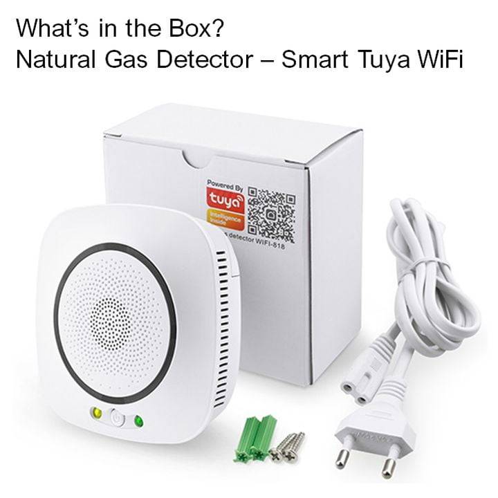Smart Carbon Monoxide (CO) Detector | Valve Close & Alarm | WiFi Tuya Smart Life