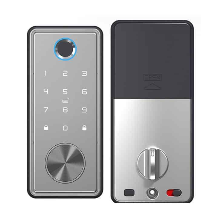 Smart Door Lock add to existing, Fingerprint, Key, Code | WiFi Tuya Smart Life