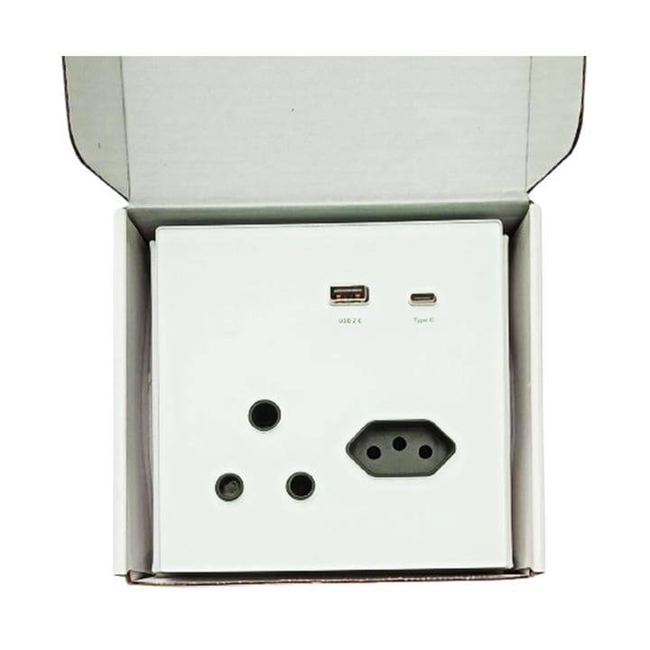Smart Wall Socket Switch | 4x4 SA 3pin 16A Charger | Wi-Fi Tuya Smart Life