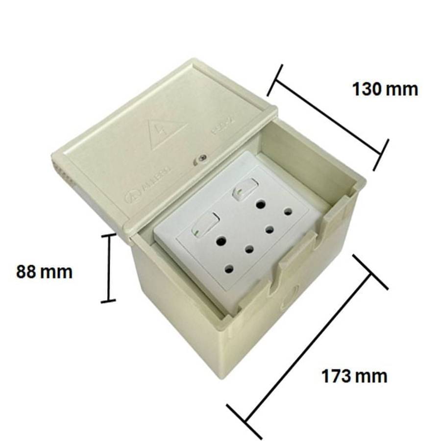 Smart Mechanical Outdoor Dual Plug | 16A rating | Tuya Smart Life