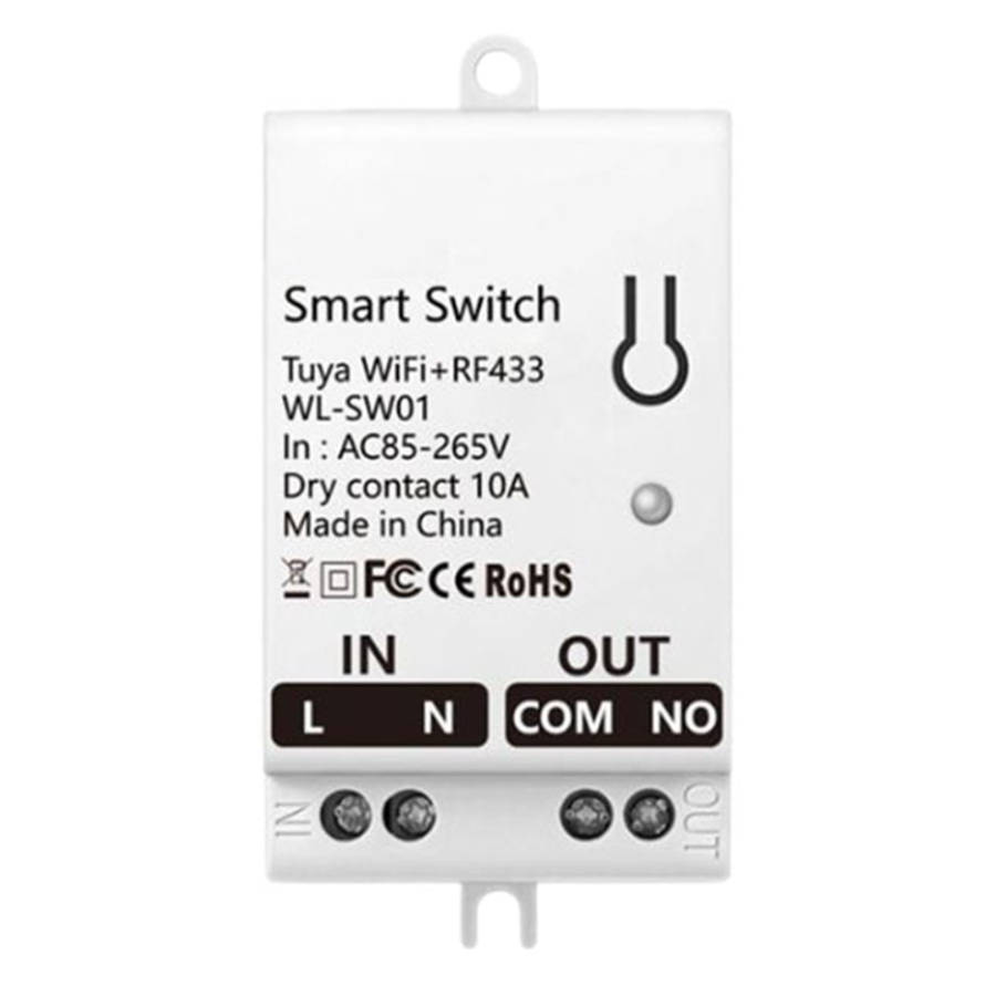 Smart Switch Basic 10A | 85-265VAC, Dry contact | WiFi Tuya Smart Life