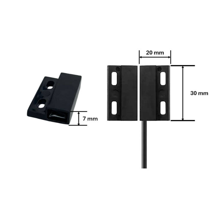 Magnetic Contact Switch with 4.8m cable