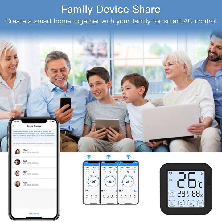 Smart Air Conditioner Control | Thermostat | WiFi Tuya Smart Life