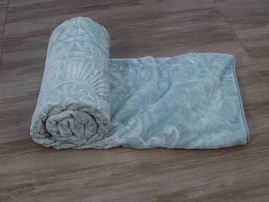 London Blanket - Blue - Queen