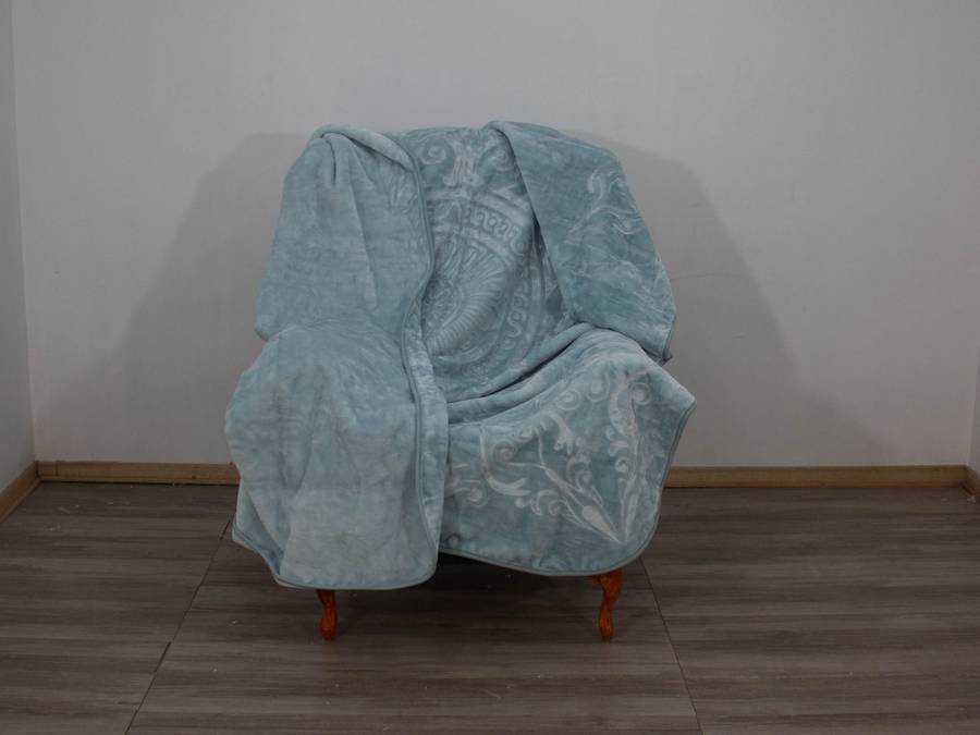 London Blanket - Blue - Queen