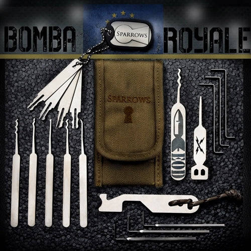 Sparrows Bomba Royale Lock Pick Set