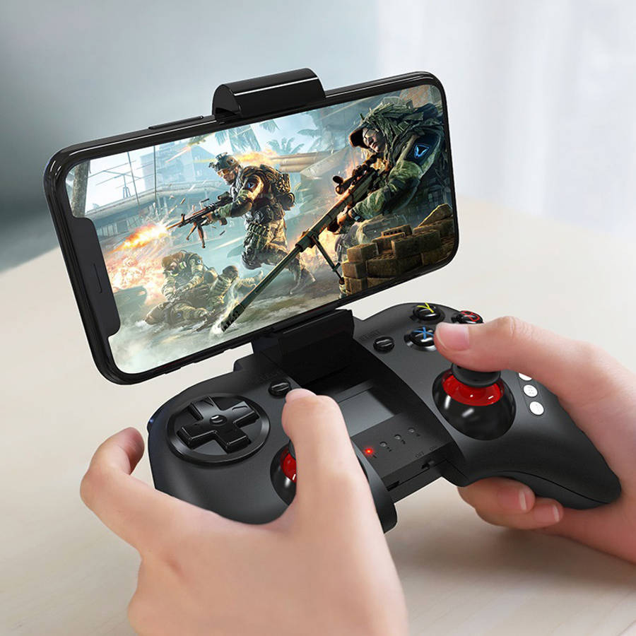 Wireless gamepad GM3 Continuous joystick with phone holder
