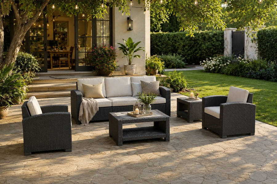 HOD-The Camden Outdoor 5-Piece Lounge Set
