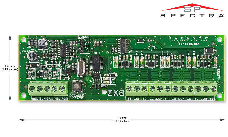 Paradox SP6000 Full Kit - K32 LED, 5xNV5, 16 Zone