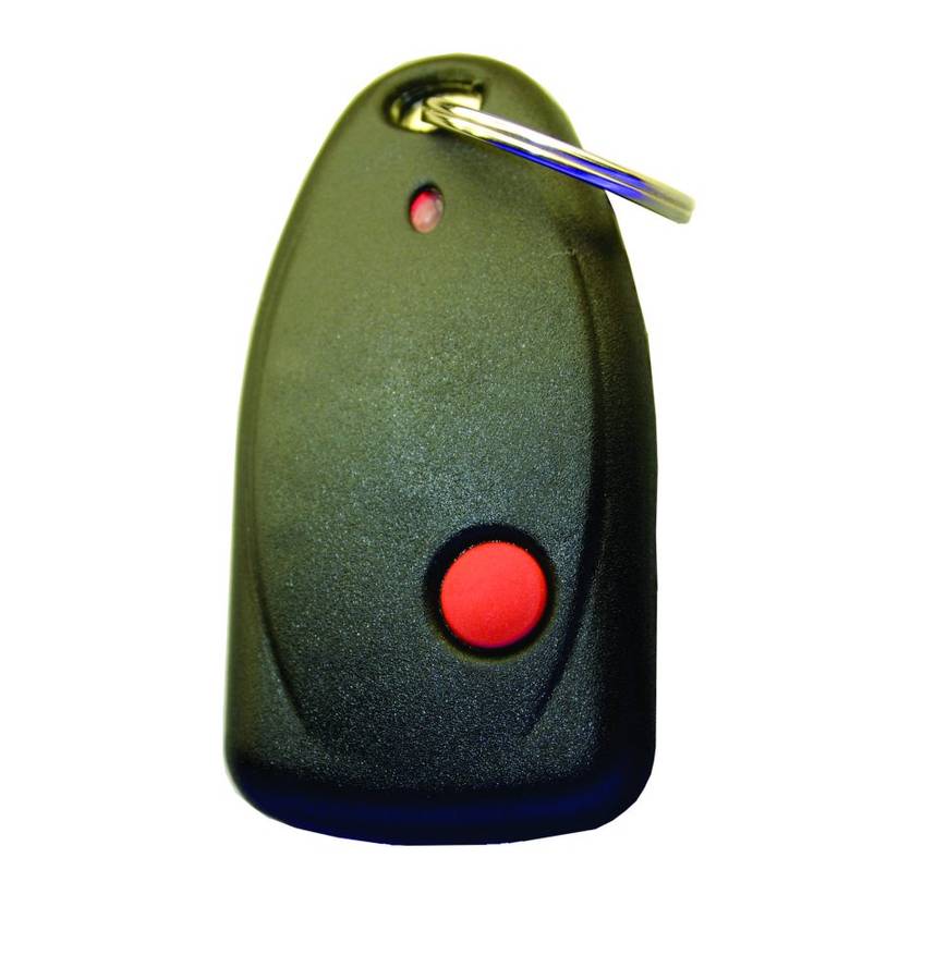Sherlotronics 1 Button Remote control keyring - Code hopping