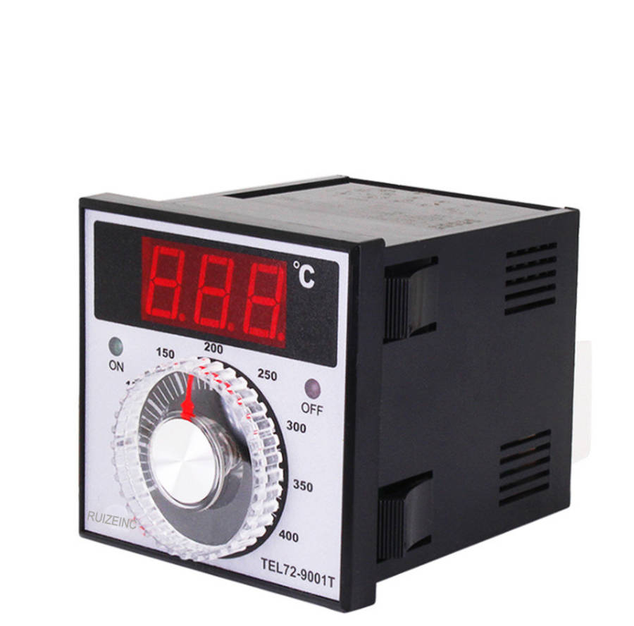 Rotary dial Oven Temperature controller 110-240V 0~999 for type  K Sensor 72mm x 72mm - Berm 0.40kg