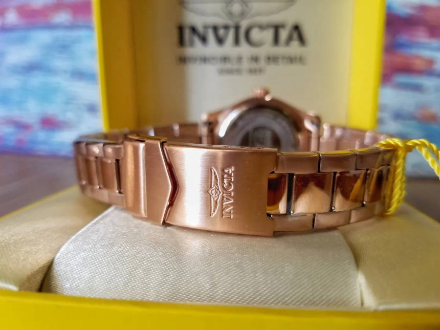 Retail: R9,999.00 INVICTA Women's 18k Rose Gold Plated Watch BRAND NEW IN BOX