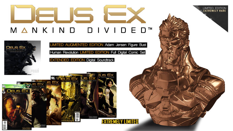 Deus Ex VERY RARE COLLECTORS EDITION !!!!