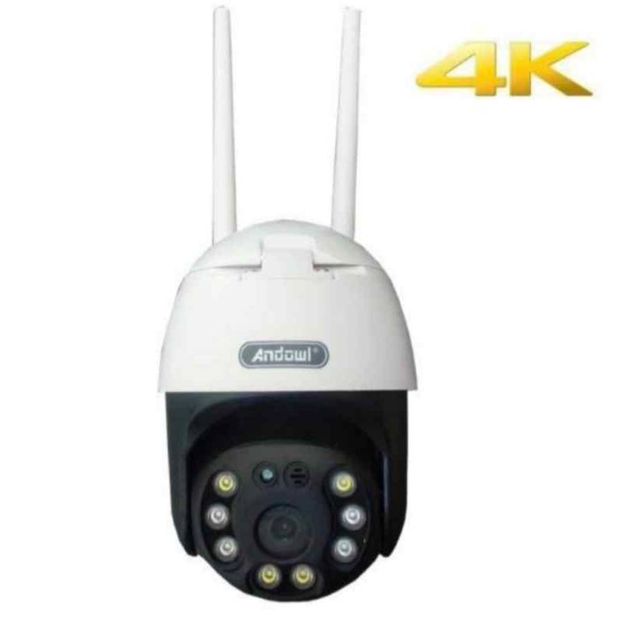 Andowl Full HD 4K Wireless Smart Camera- Waterproof Outdoor WiFi CCTV