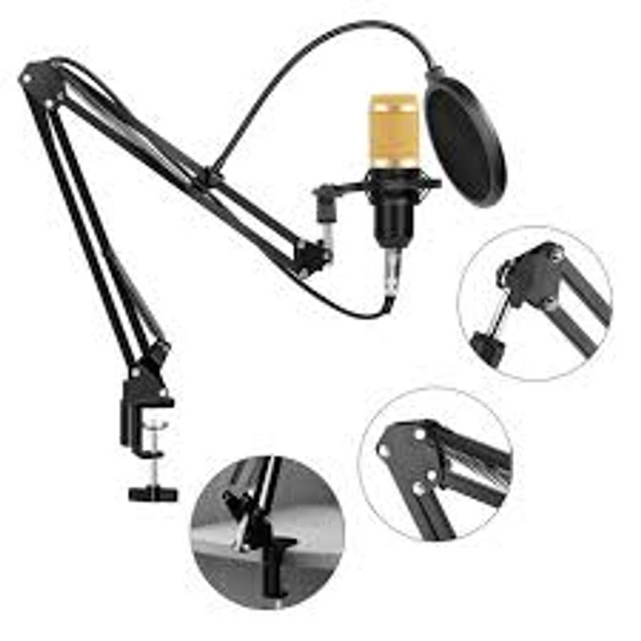 MIC7 Condenser Microphone - Mic Kit for Studio Recording and Podcast
