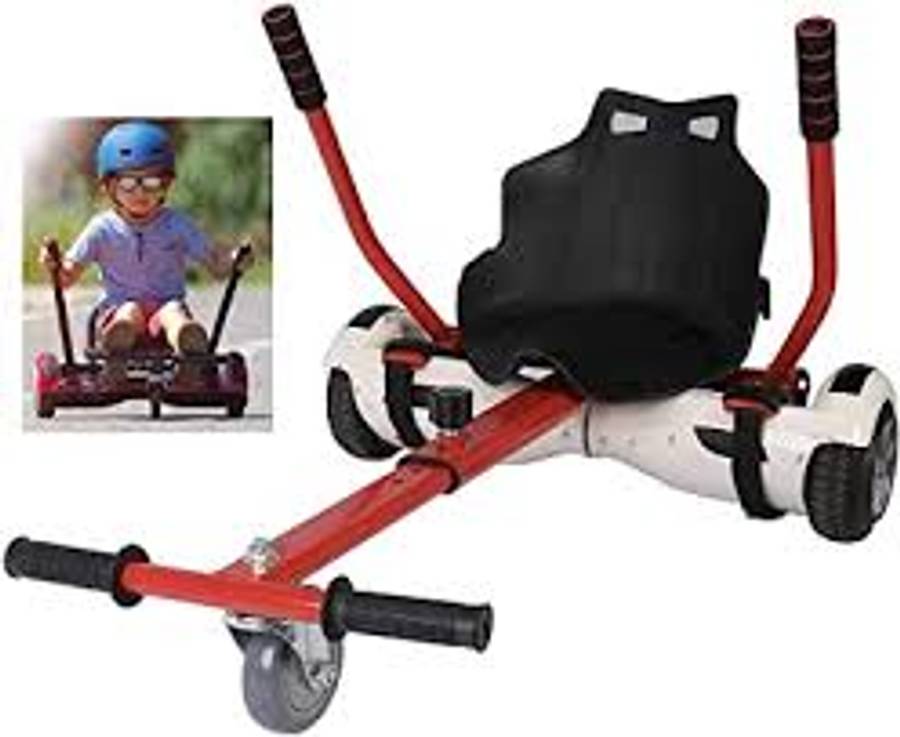 Red Universal Hoverboard Kart for 6.5 - 8.5 - 10.5 Inches