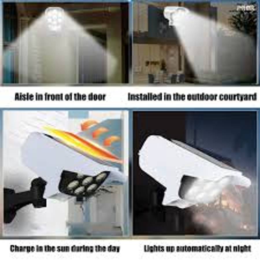 Solar Security Light With Sensor And Remote