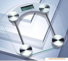 Electronic Personal Body Weight Scale - Glass